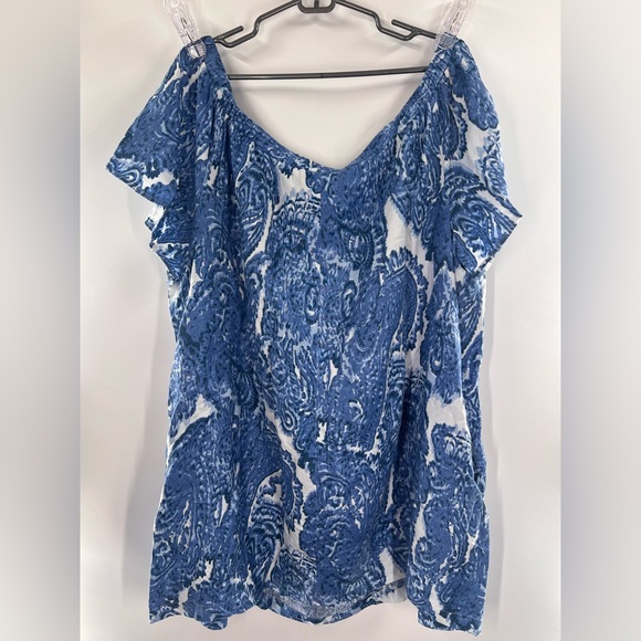EUC Grace Elements Paisley Off The Shoulder Dress - Picture 6 of 6